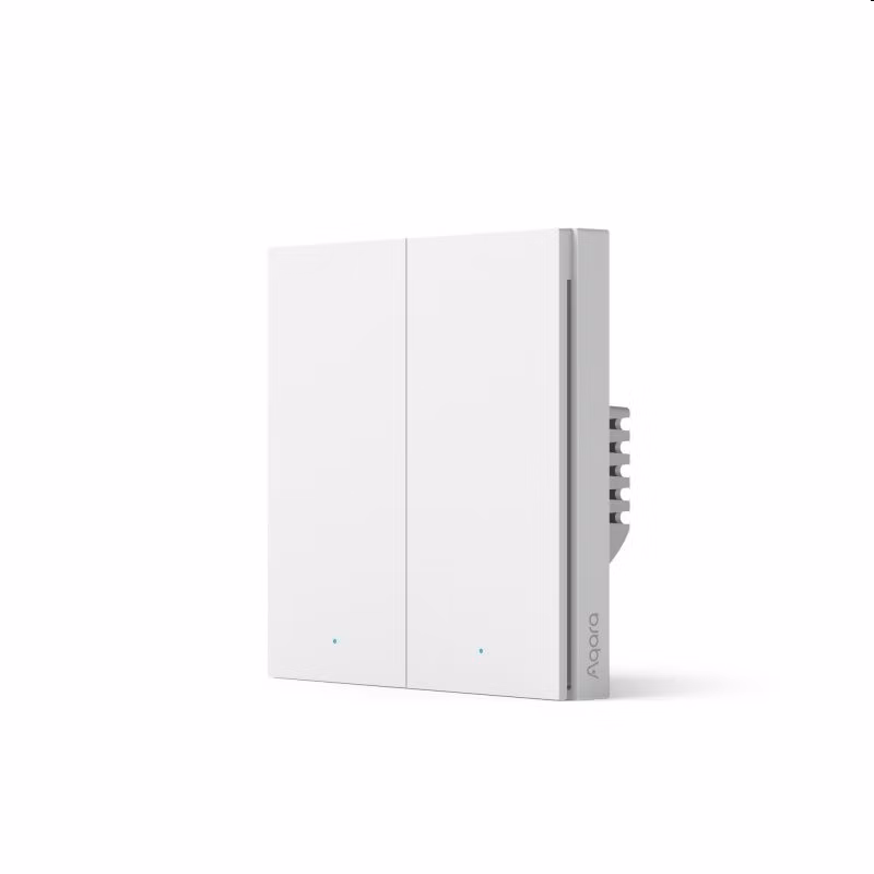 Aqara Smart Home Nastenny dvojvypinac H1 bez Pripojenie neutrálneho vodiča