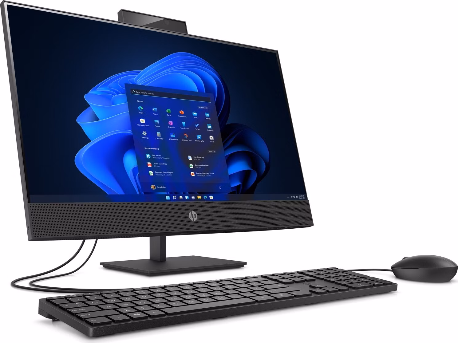 HP ProOne/440 G6/23,8"/FHD/i3-10100T/8GB/256GB SSD/HD 630/W11P/Black/1R