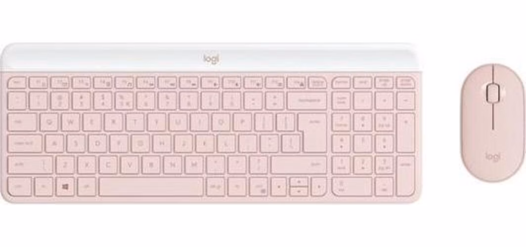 Logitech® MK470 Slim Wireless Combo - ROSE - US INT'L - INTNL