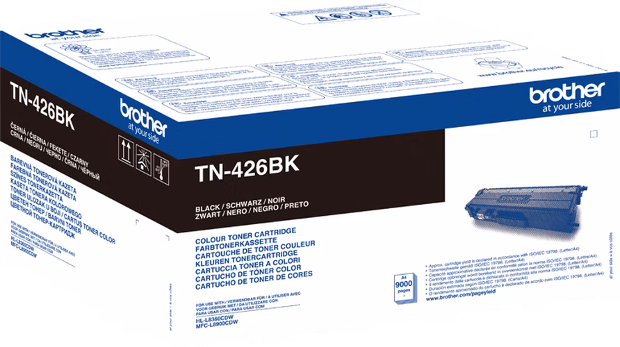 Toner BROTHER TN-426BK pre HL-L8360CDW/MFC-L8900CDW, 9.000 strán, čierna