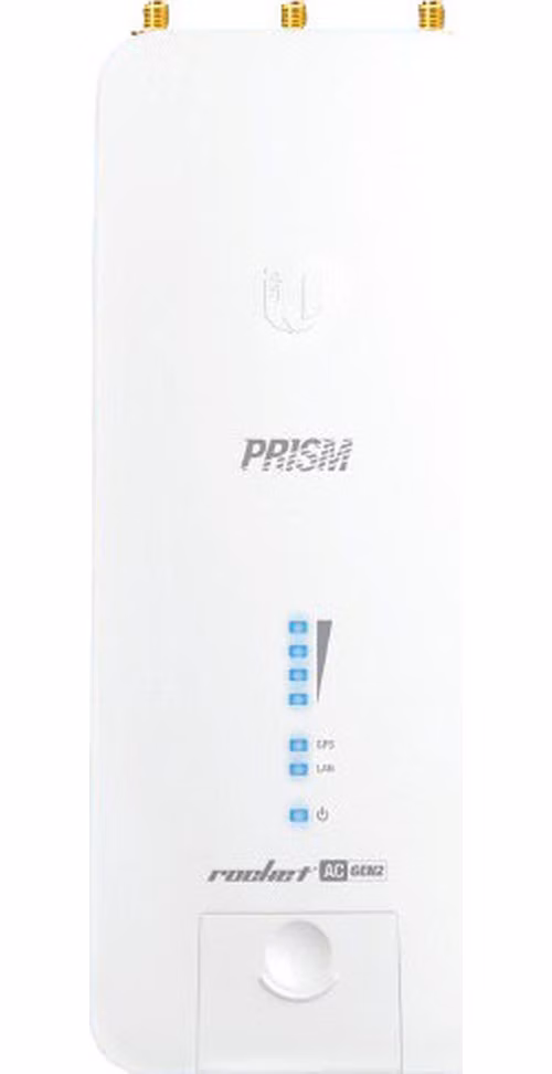 UBNT airMAX Rocket5 AC PRISM Gen2 [airPRISM, AP/Klient, 5150-5875 MHz, 802.11ac, 27dBm, 2xRSMA, 1xGPS]