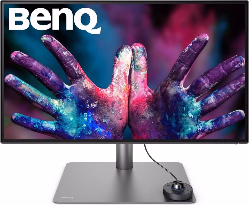 BENQ 27" LED PD2725U/ FF/ LBL/ IPS panel/ 3840x2160/ 20M:1/ 5ms/ 2x HDMI/ DP/ USB/ Thunderbolt 3/ repro/ Pivot/ černý