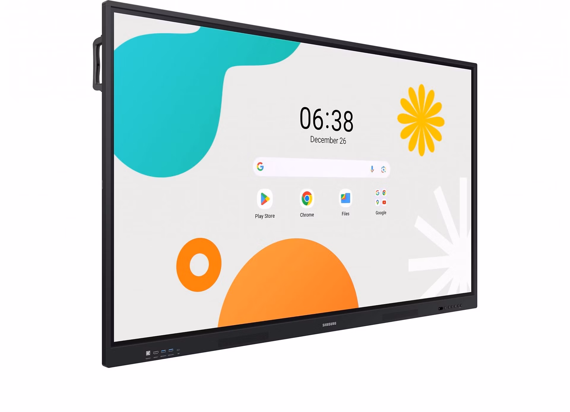 Samsung WA65F Flip 65" 3840x2160 400cd, HDMI USB-C RJ45 Wifi Android 16/7