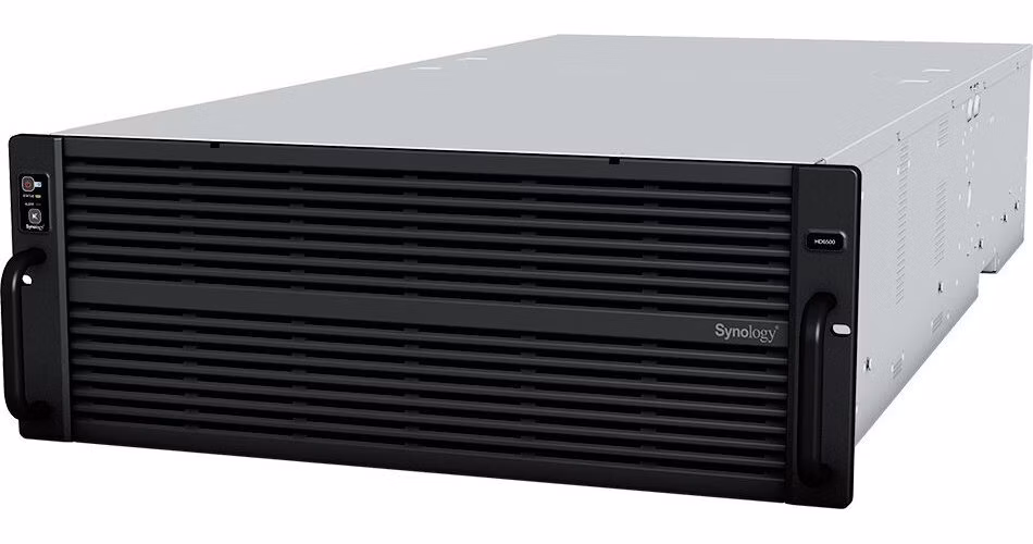 Synology HD6500 High Density 4U, 60x SAS, 64GB RAM, 2x 10Gb LAN, 2x 1Gb LAN, redund.zdroj, 4x PCIe