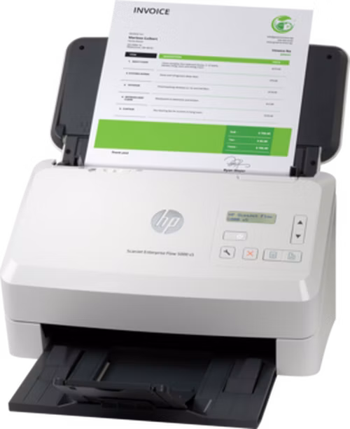 Skener HP ScanJet Enterprise Flow 5000 s5 s podávačom listov (A4, 600 dpi, USB 3.0, ADF, duplex)