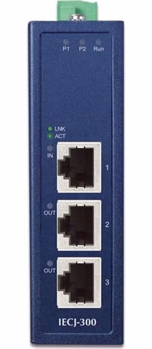Planet Průmyslový EtherCAT Slave, 3x RJ45