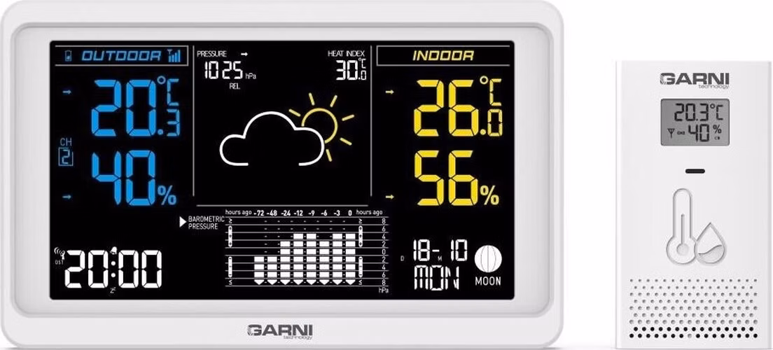 GARNI 618W Precise - meteorologická stanice
