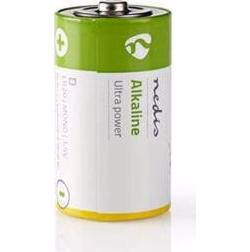 Nedis BAAKLR202BL - Alkalická Baterie D | 1.5 V | 2 kusů | Blistr