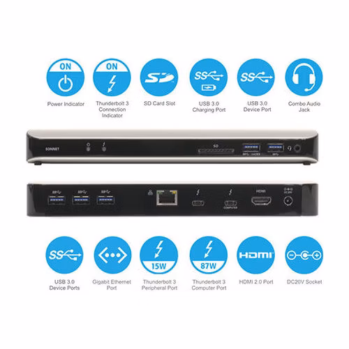 Sonnet Echo 11 Thunderbolt 3 Dock