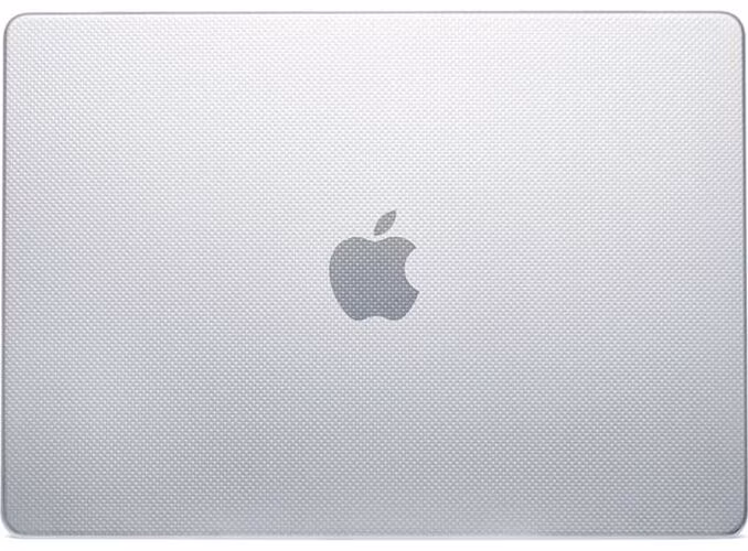 Pipetto kryt Hardshell Dots Case pre Macbook Neo - Frosted Clear