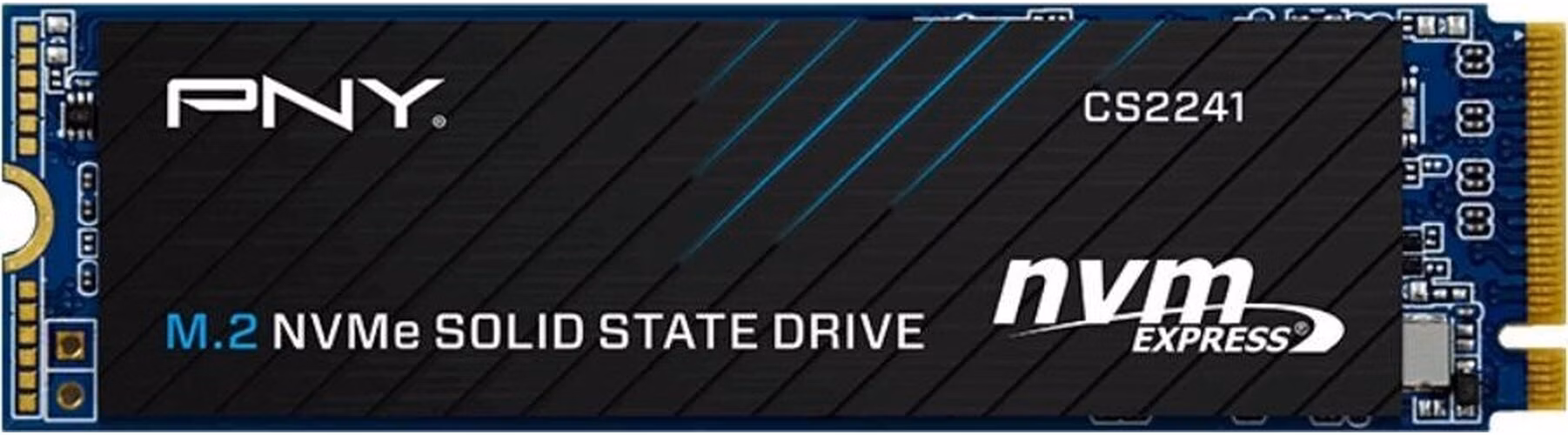 PNY SSD CS2241 1TB, PCIe Gen4x4, M.2 2280, (R:5100/ W:3200MB/s)