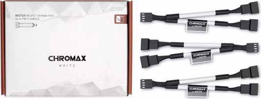 Noctua NA-SYC1 bílý, 3x rozbočovač pro ventilátory