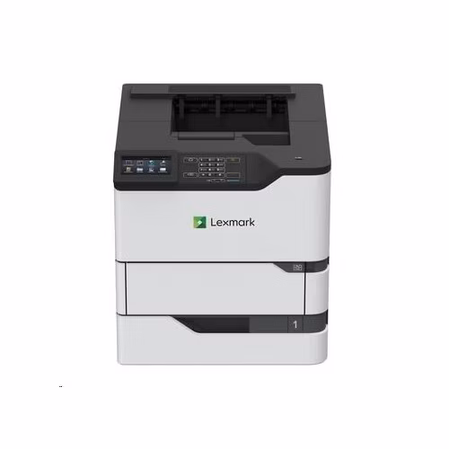 LEXMARK ČB tiskárna MS822de A4, 52ppm, 512MB, duplex, USB 2.0, LAN