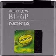 Nokia batéria BL-6P Li-Ion, 830 mAh - bulk