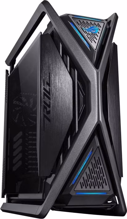 ASUS case ROG HYPERION (GR701) BTF, Big Tower, průhledná bočnice, 4x 140mm Fan, černá