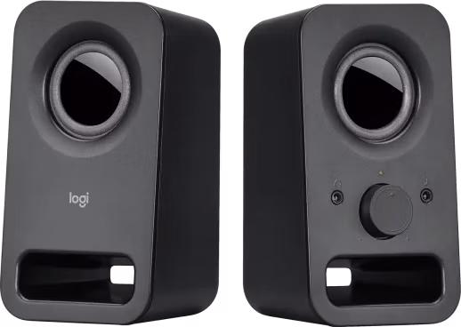 Logitech repro Z150 Multimedia Speakers/ 2.0/ 3W/ 3.5mm jack/ Midnight black-černý
