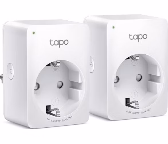 TP-Link Tapo P110 chytrá zásuvka s měřením spotřeby, německá verze zásuvky, 2kusy v balení