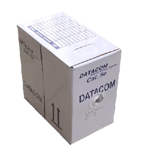 DATACOM kabel licna C5E UTP PVC 305m box červený