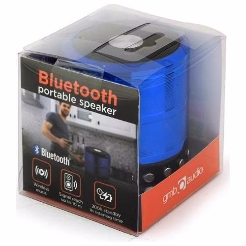 Gembird Bluetooth reproduktor, modrý