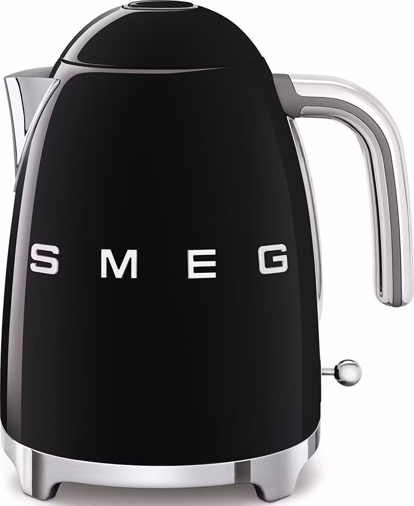 Smeg KLF03BLEU rychlovarná konvice, 1,7 l, (7 šálků), 2400 W, styl 50. let, černá