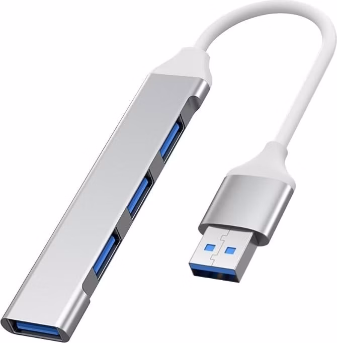 PremiumCord Hub USB3.2 A na USB3.2 A + 3x USB2.0 A, SuperSpeed 5Gbps, hliníkové púzdro