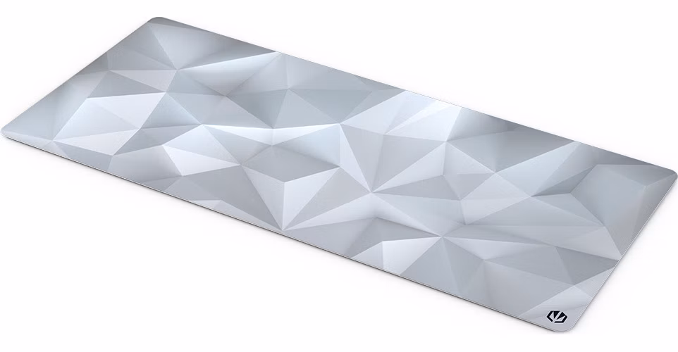 Endorfy Crystal Onyx White XL Podložka pod myš, herní, 900×400×3mm, voděodolná, bílá