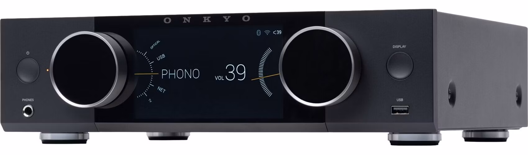 Onkyo Muse Y-40 Hi-Fi sieťový integrovaný zosilňovač, čierny