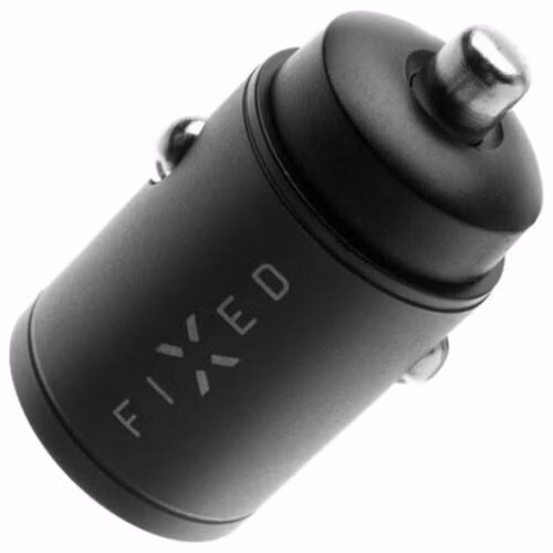 FIXED Autonabíjačka s 2x USB-C výstupom, PD30W - čierna