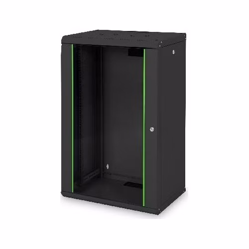 Digitus Nástěnná skříňka 20U, Unique Series 998x600x450 mm, barva černá (RAL 9005)