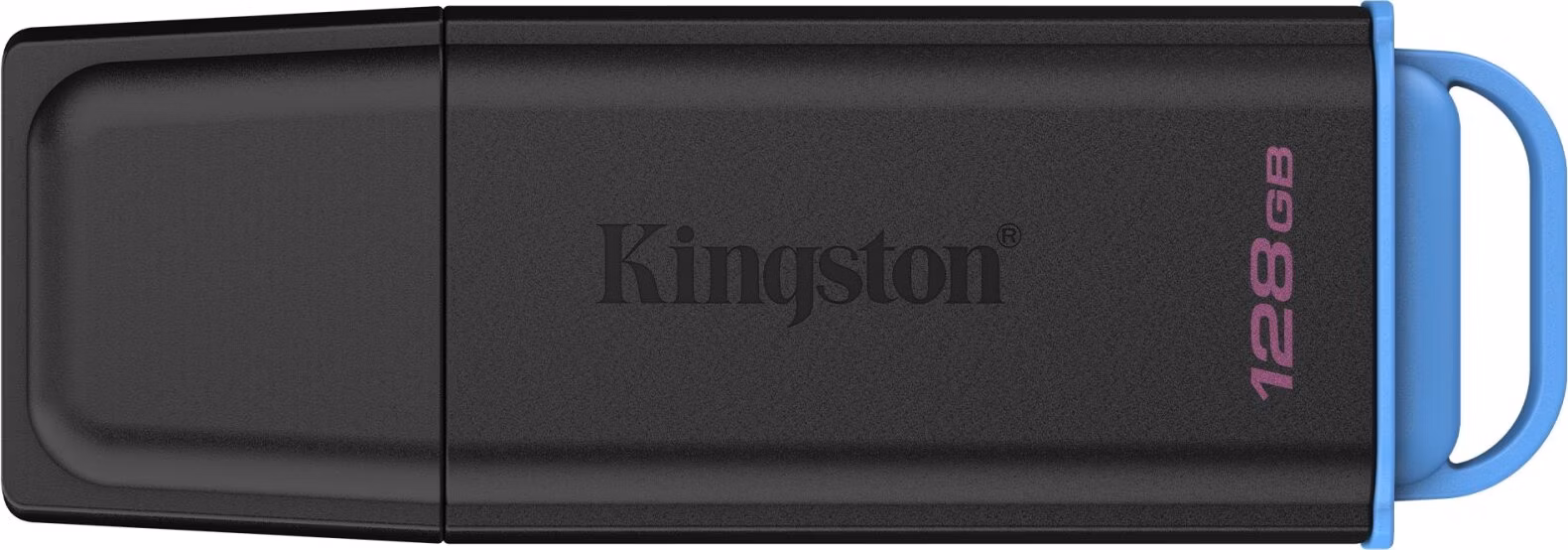 128 GB . USB 3.2 kľúč . Kingston DataTraveler Exodia Gen 2 (Black/Blue)