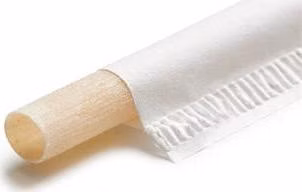 EURO STRAWS - Přírodní bambusové brčko Basic 6x230mm, 200ks, jednotlivě baleny