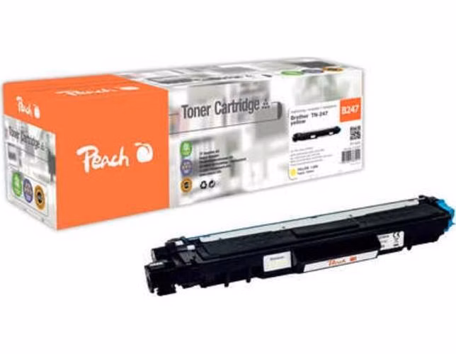 PEACH kompatibilní cartridge Brother DCPL-3500 TN-243 azurová, 1000str