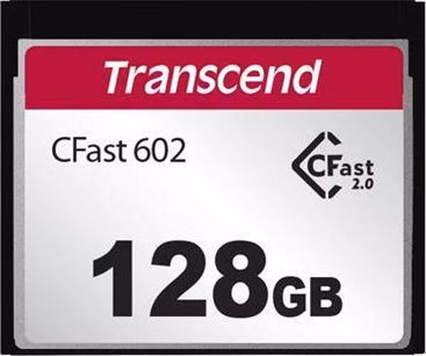 Transcend 128GB CFast 2.0 CFX602 paměťová karta (MLC)