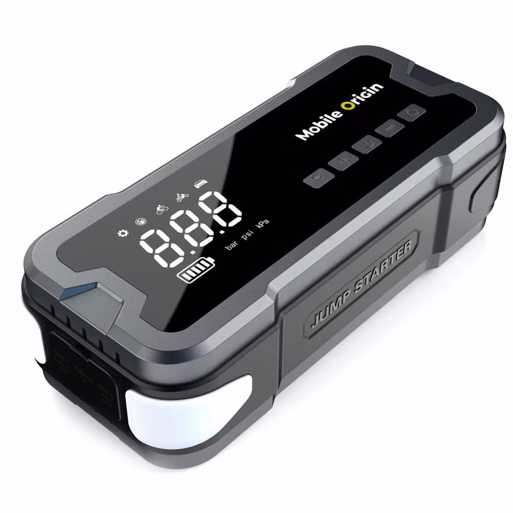 Mobile Origin Powerbank JumpStarter and Air Compressor CA01 - Black