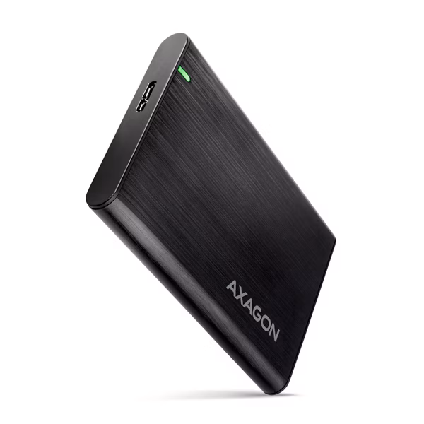 AXAGON EE25-A6M SuperSpeed USB 3.2 Gen 1 typ A-M, externí hliníkový box pro 2,5" SATA SSD/HDD disky, bezšroubkový