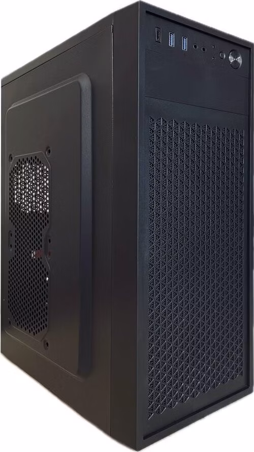 EUROCASE MidT ML N6-530B / bez zdroje / 2x USB 3.0 / USB-C / černá