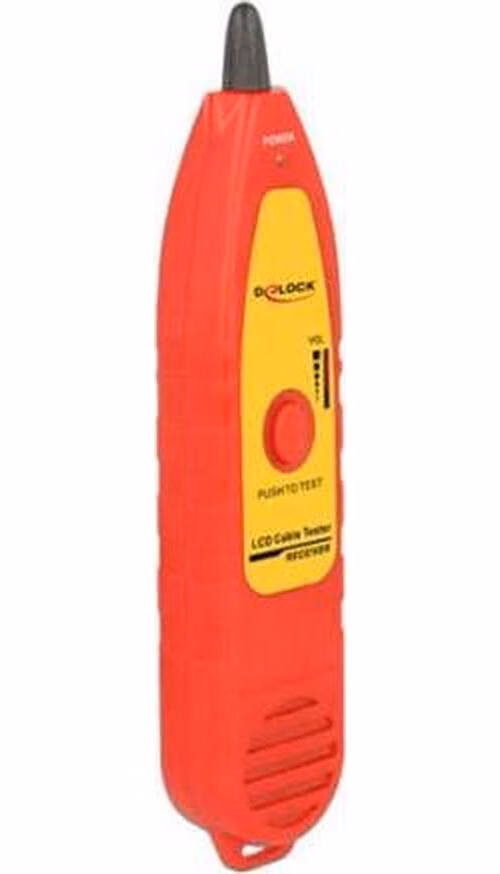 Delock LCD kabelový testr RJ45 / RJ12 / BNC / USB