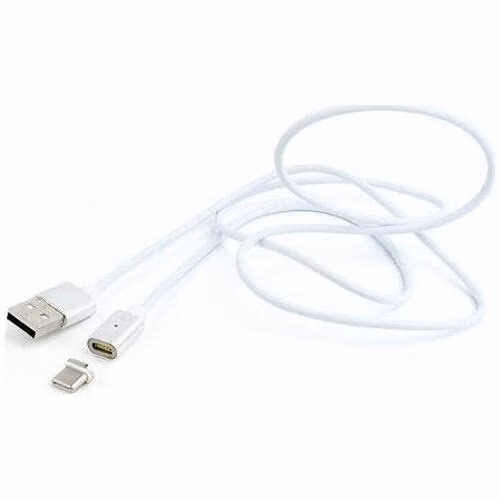 Gembird kábel USB-C (CM) na USB 2.0 (AM), magnetický konektor, 1 m, strieborný