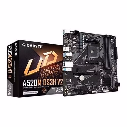 GIGABYTE A520M DS3H V2/AM4/mATX