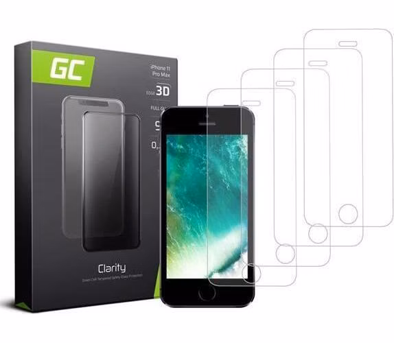 Green Cell 4x Screen Clarity Protector for Apple iPhone 5 / 5S / 5C / SE