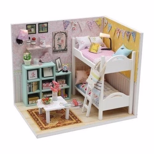 2Kids Toys miniatura domečku Cherylin pokoj