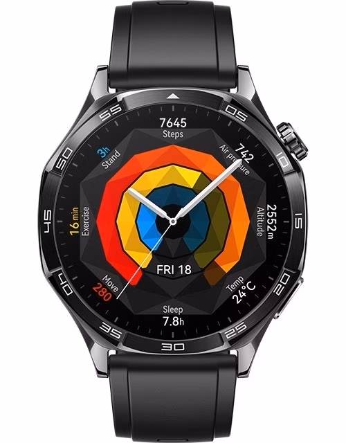 Huawei Watch GT 5/46mm/Black/Sport Band/Black
