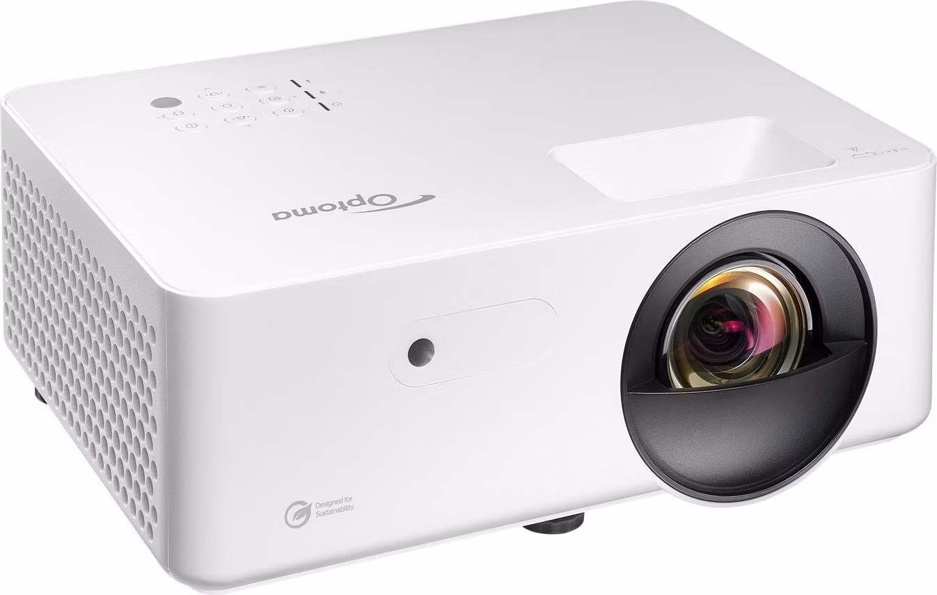 Optoma projektor LW351ST (DLP, FULL 3D, 4LED, WXGA, 3500 lm, 2xHDMI, VGA, RS232, RJ45, USB-A power, repro 1x10W)
