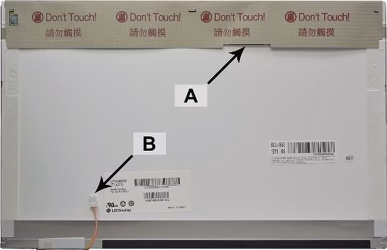 2-Power náhradní LCD panel pro notebook 15.4'' WXGA 1280x800 CCFL1 lesklý 30pin