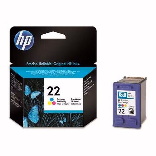 HP Ink Cartridge 22/Color/165 stran