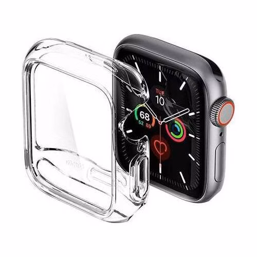 Spigen kryt Ultra Hybrid pre Apple Watch 4/5/6/SE/SE 2 40mm - Crystal Clear