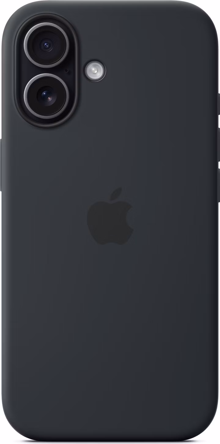 iPhone 17 Silicone Case with MagSafe - Čierna