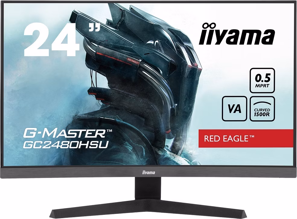 iiyama G-Master/GC2480HSU-B1/23,6"/VA/FHD/180Hz/0,5ms/Black/3R