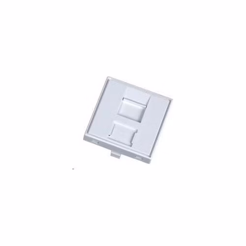 Nemontovaný modul 1x RJ45, 45x45 mm s protiprachovou krytkou