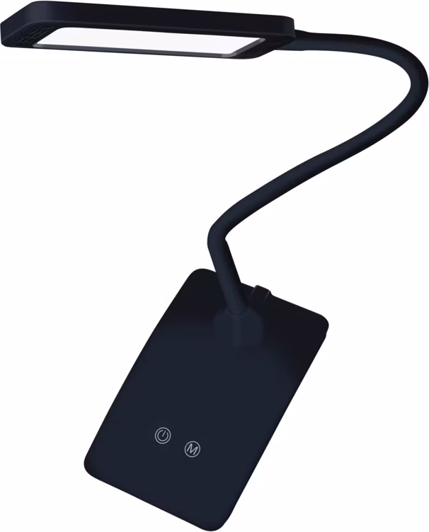LED STOLNÁ LAMPA EDDY ČIERNA
